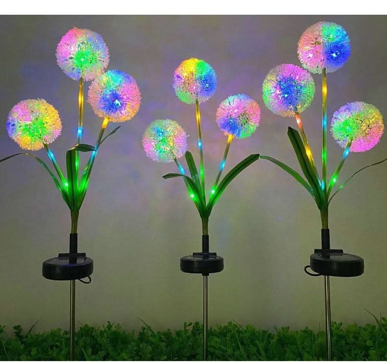 Solar LED Dandelion Garden Lawn Lights
