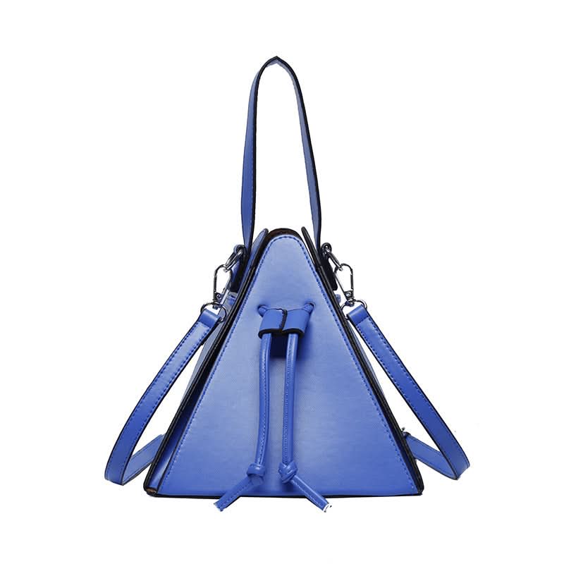 Macaron Color Triangle Shoulder Bag for Women