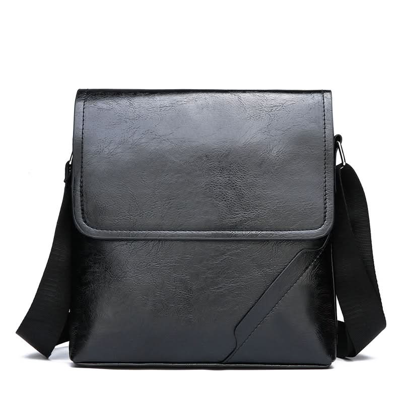 Men’s PU Leather Messenger Bag Set – Waterproof Handbag
