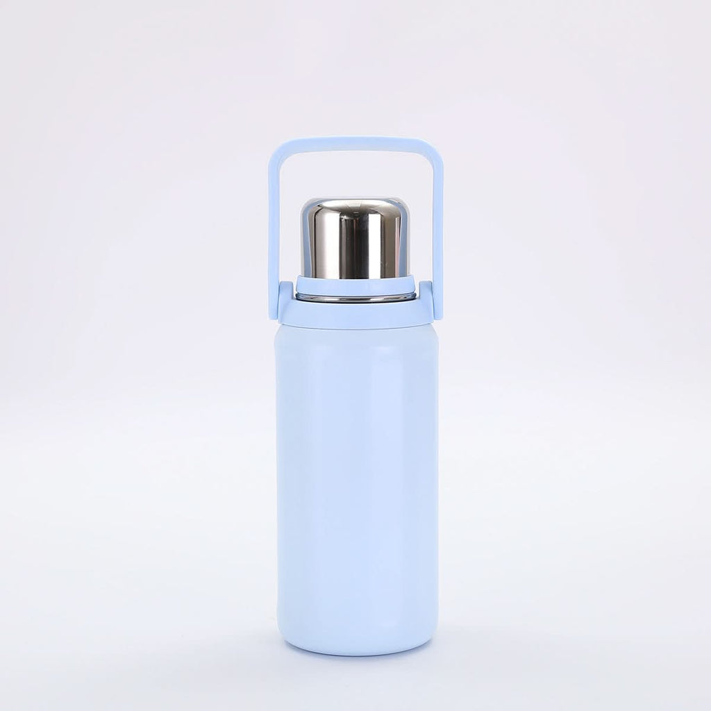 Stainless Steel Thermos with Handle – Cute & Durable Travel Cup