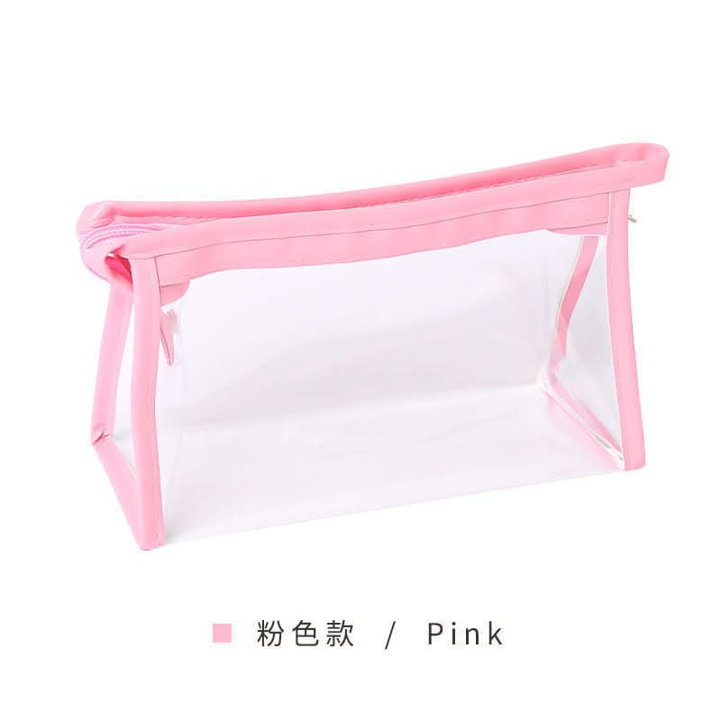 Large Capacity Transparent Stationery Pencil Bag