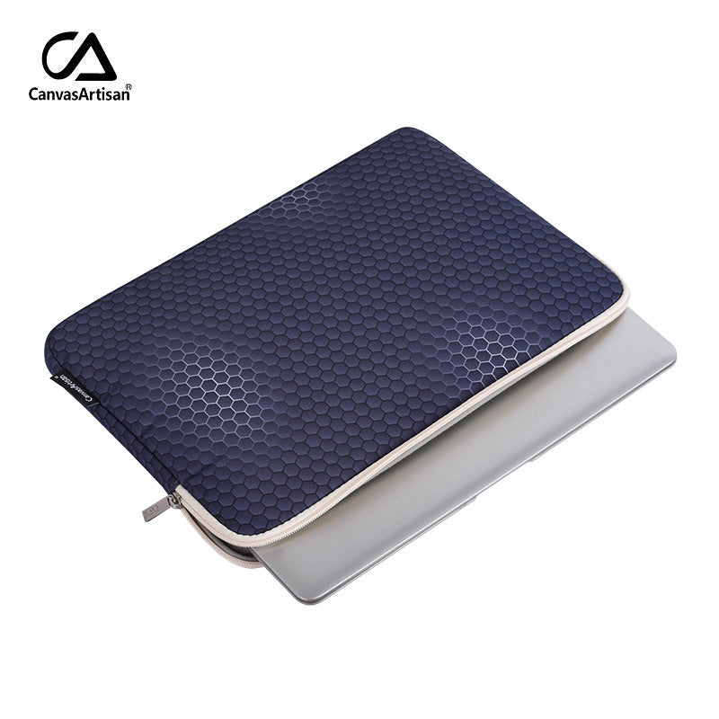 Waterproof Honeycomb Laptop Sleeve for MacBook & More – Shock-Resistant Laptop Case