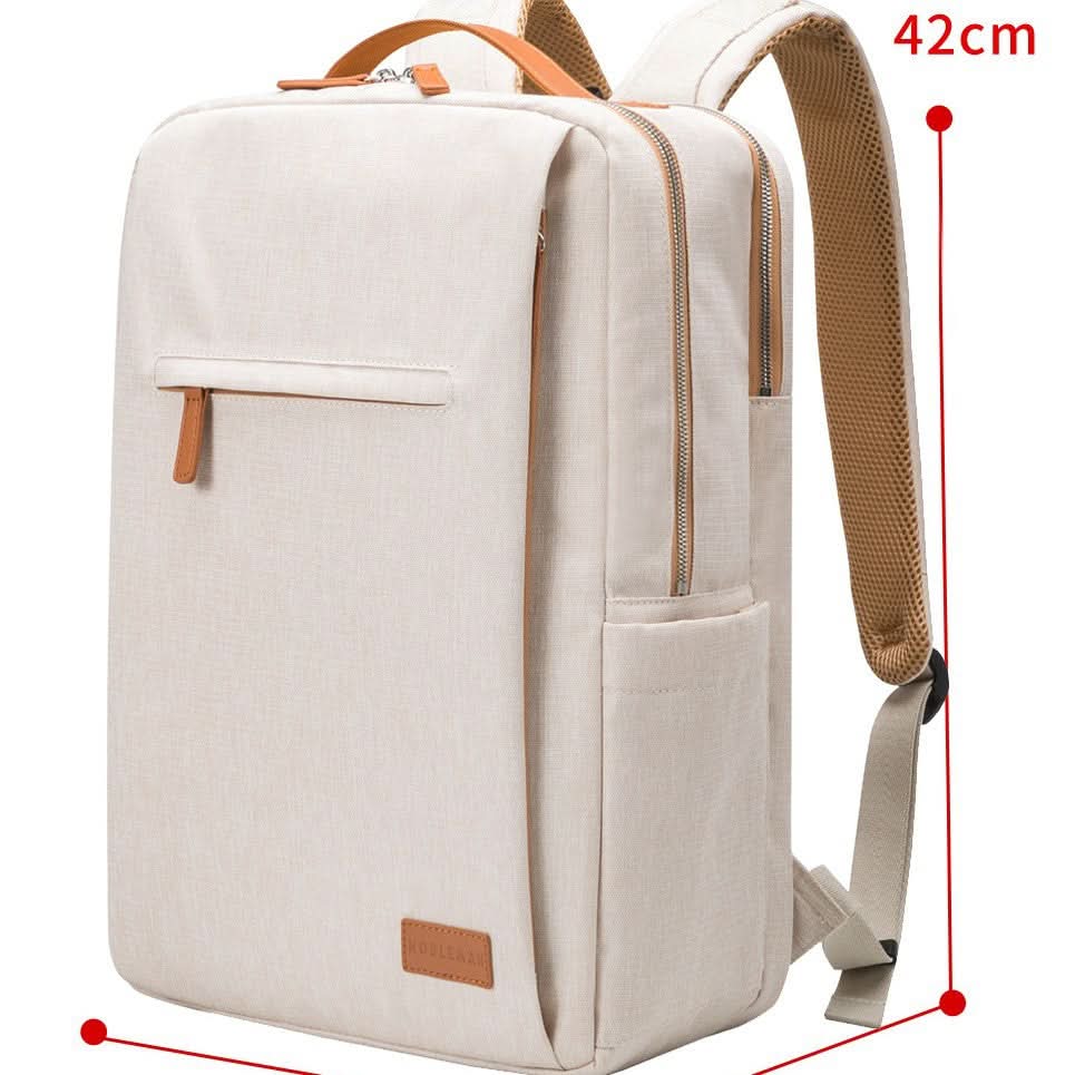 Unisex Business Travel Backpack - 15-inch