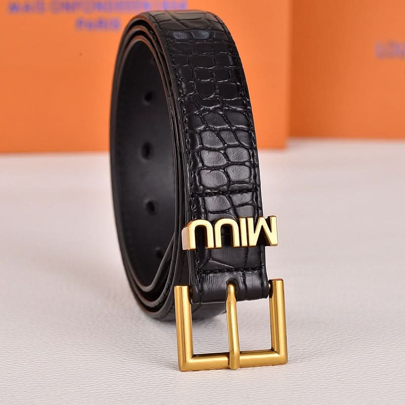 Women's Retro Letter Belt – Stylish Leather Waist Belt For Jeans & Dresses