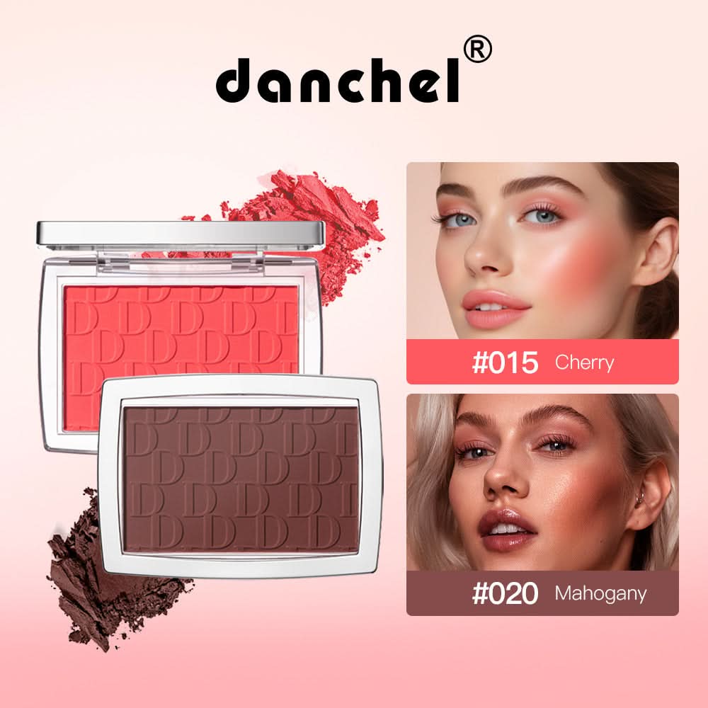 Ibcccndc Embossed Matte Blush Powder – Long-Lasting Blush Palette