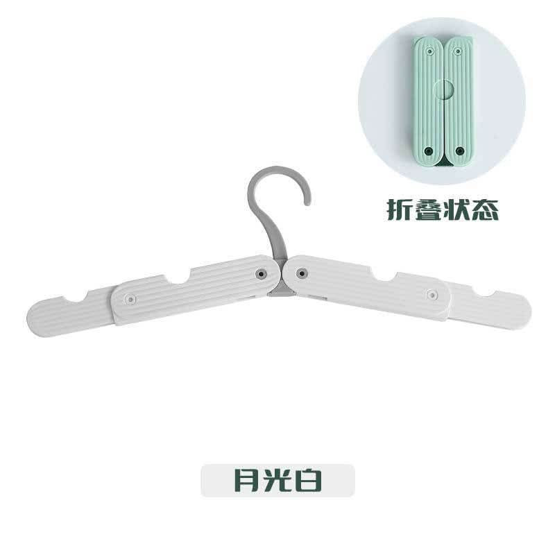 Pack of 2 Foldable Travel Clothes Hangers – Portable