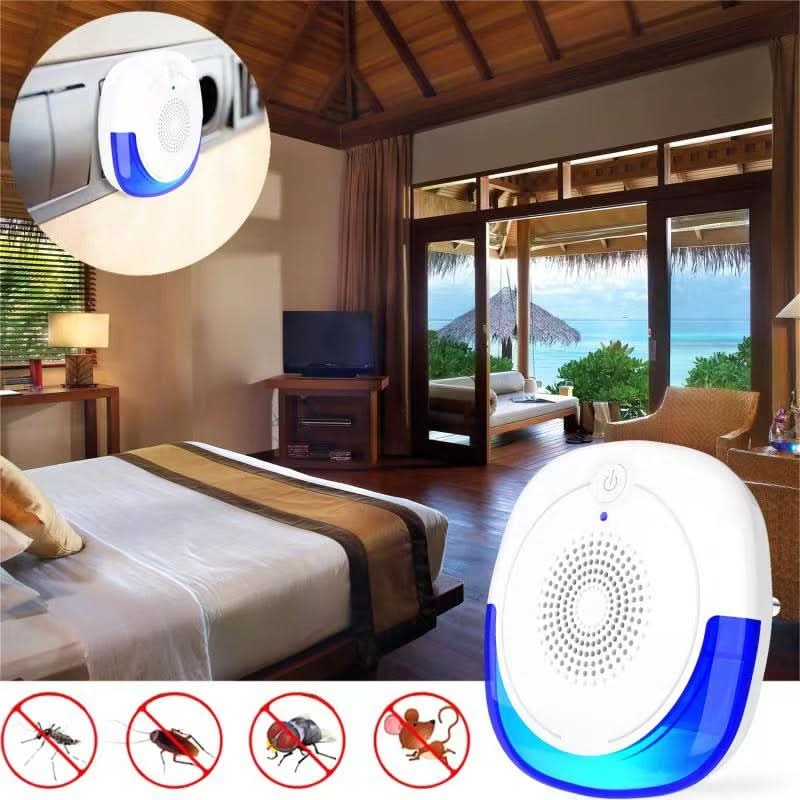 Ultrasonic Pest Repeller with Night Light