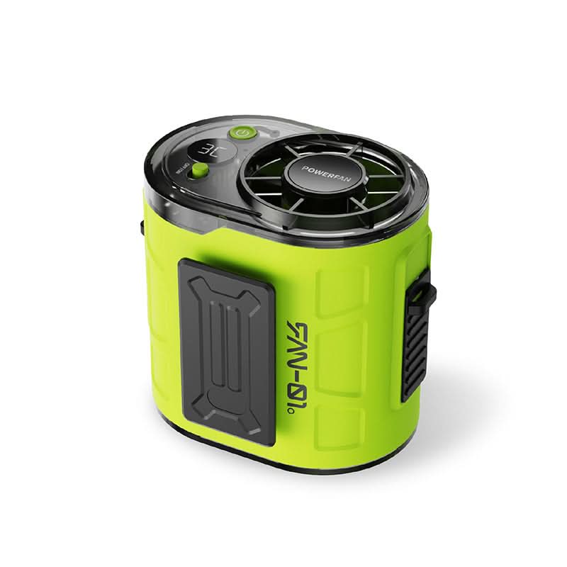 Powerful Waist-Hanging Fan – Portable USB Rechargeable Fan