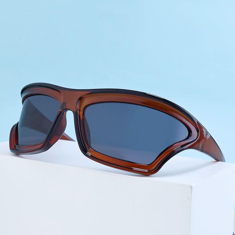 Women's Round Frame Fashion Sunglasses – High-End UV Protection Shades