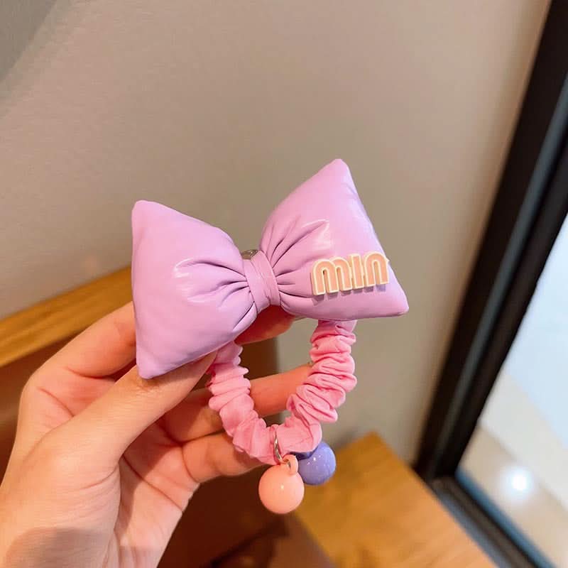 Pack of 5 Korean Bow Hair Bands for Kids
