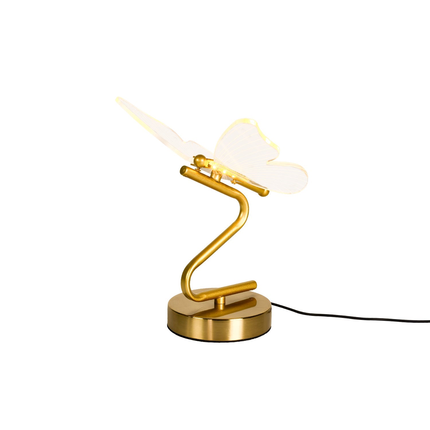 Butterfly Table Lamp – Modern Bedside Night Light for Bedroom or Living Room Decor