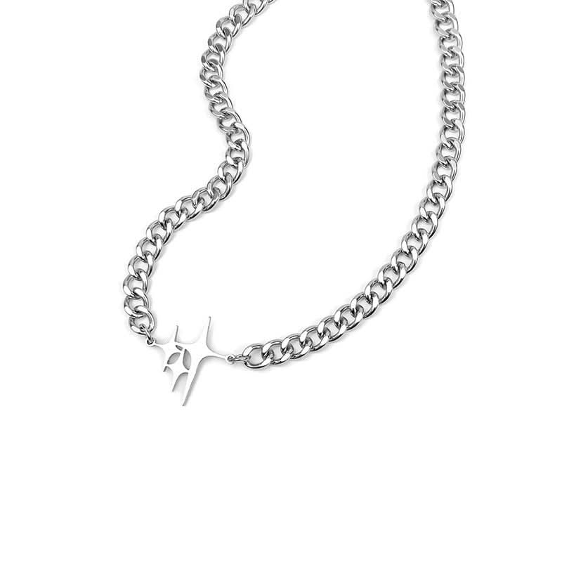 Men’s Trendy Star Necklace – Hip-Hop Fashion Jewelry