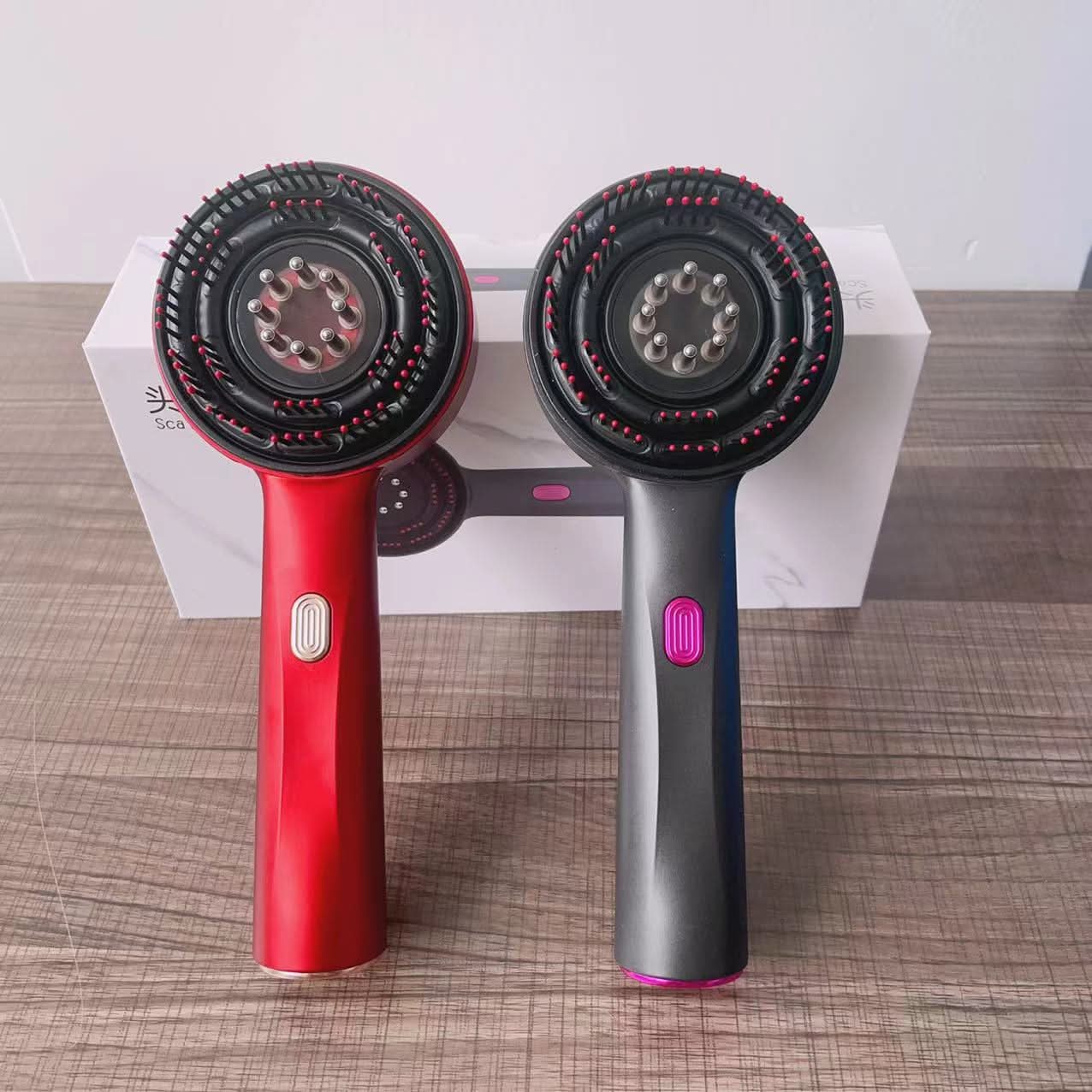 Electric Scalp Massage Comb with Red Light Therapy