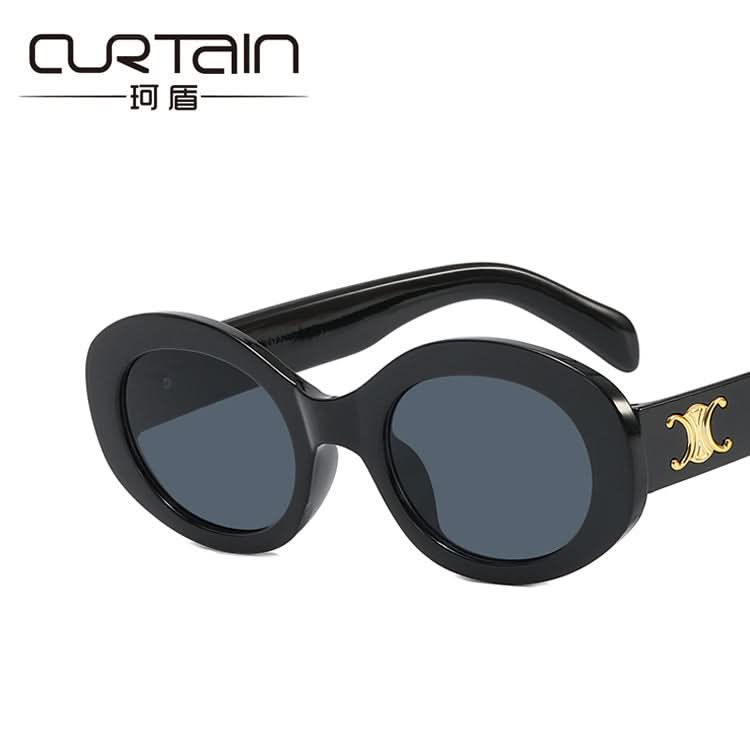Women's Retro Oval Sunglasses – UV400 Protection, Vintage Disco Style