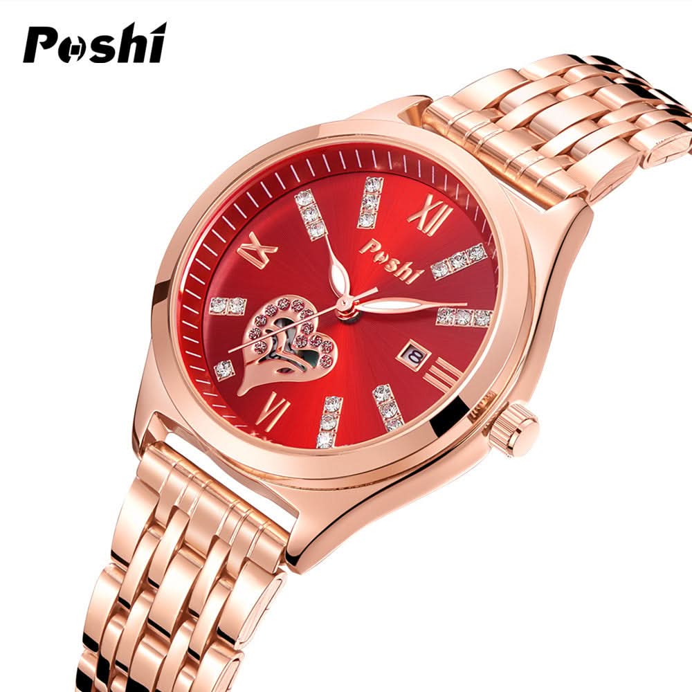 Women’s Smart Casual Style Quartz Watch –Luminous Dial, Calendar