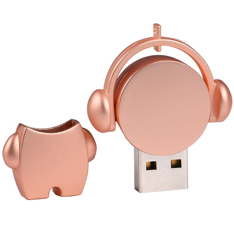 Creative Musical Doll Metal USB Flash Drive
