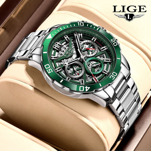 Men’s Luxury Chronograph Quartz Watch - Waterproof
