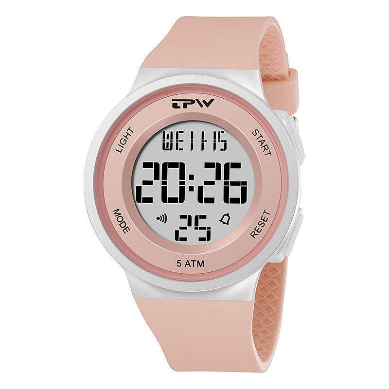 Kids' Waterproof Digital Sports Watch – Luminous Chronograph for Boys & Girls