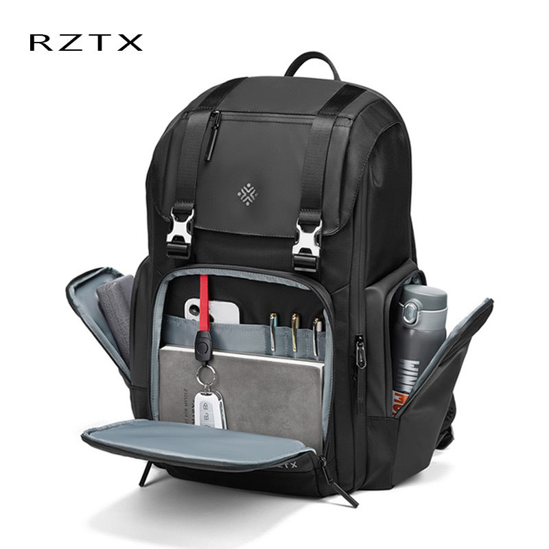 Waterproof Oxford Travel Backpack – 20–35L Business Laptop Bag, Fits 16" Laptop