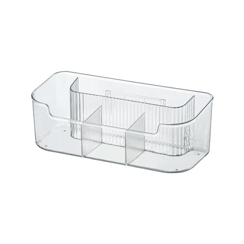 Punch-Free Cosmetic Organizer with Partitions - PET Plastic