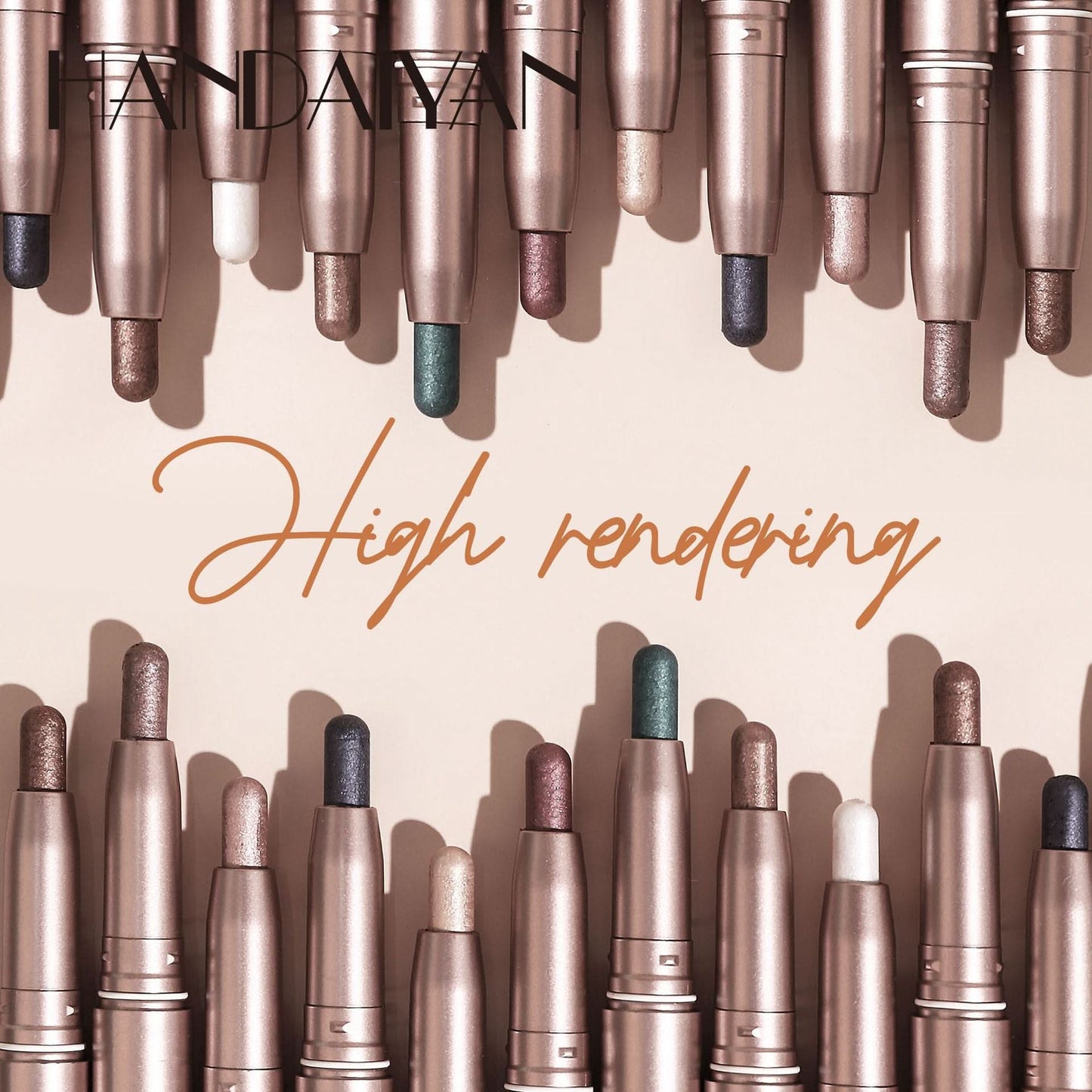 Handaiyan Shimmer Eyeshadow Stick – High-Pigment, Pearlescent & Metallic Finish