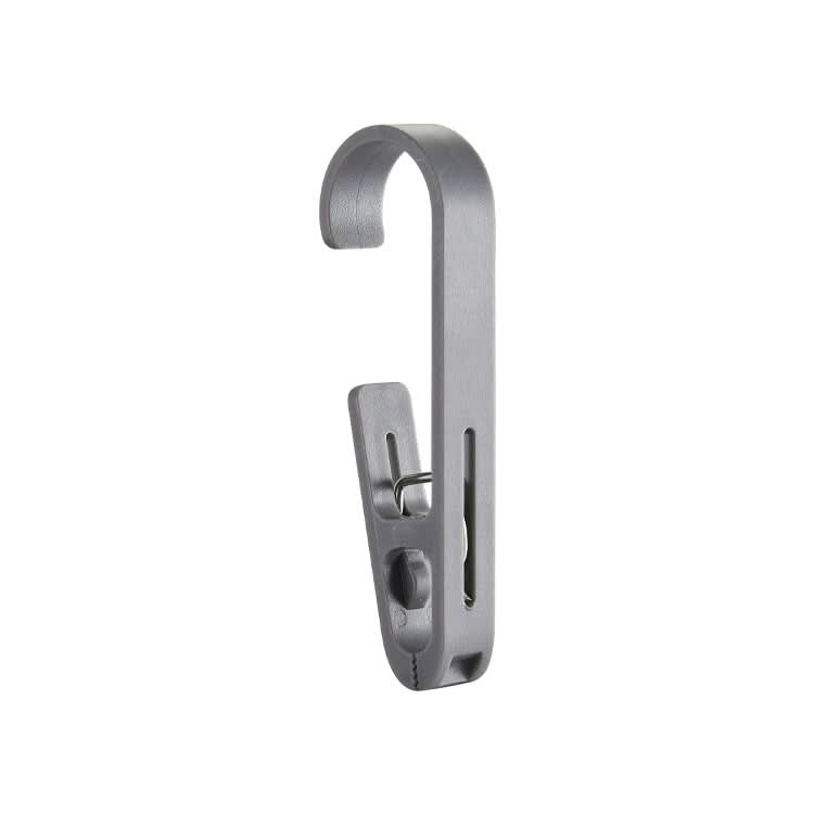 Pack of 6 Modern Rotating Clip Hooks for Bathroom & Balcony