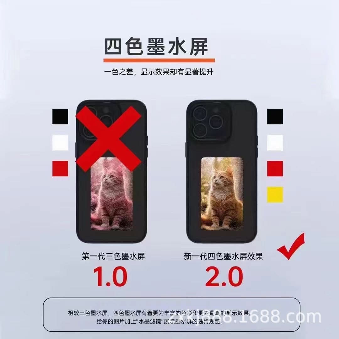 Four-Color Ink Screen DIY Phone Case for Apple 13/14/16 Series