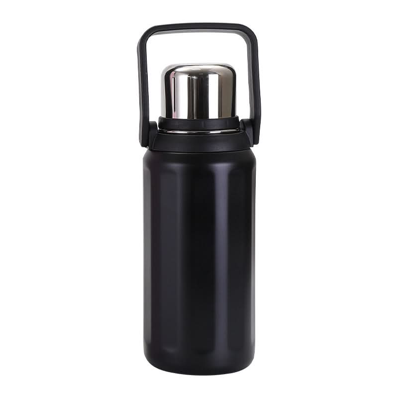 Stainless Steel Thermos with Handle – Cute & Durable Travel Cup