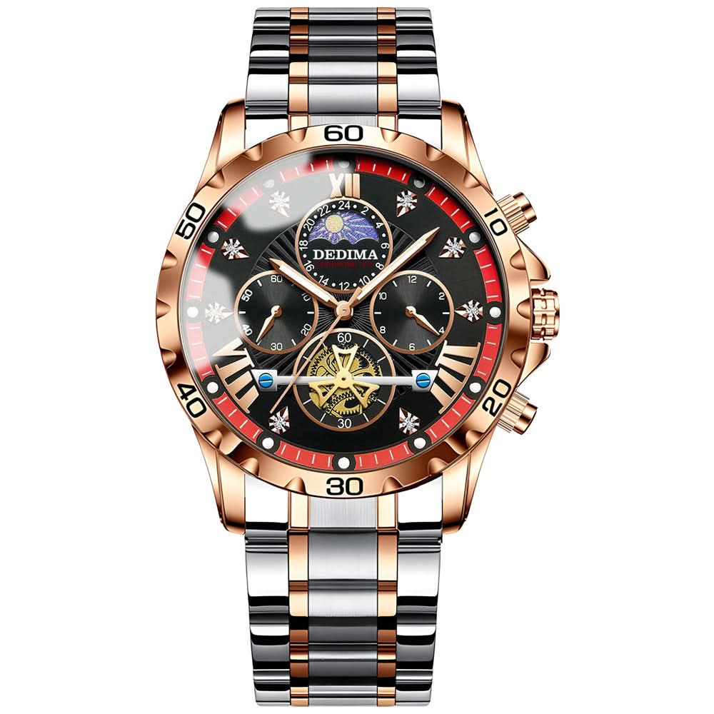 Men's Quartz Business Watch – Luminous Waterproof