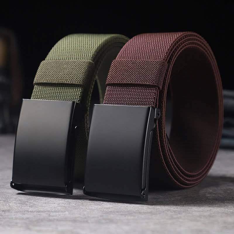 Men’s Elastic Canvas Belt – Casual & Business Style