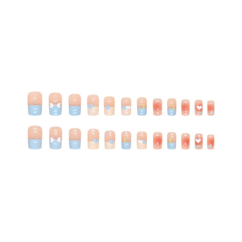 Cute Nail Art Patches – Wearable & Removable Polka Dot