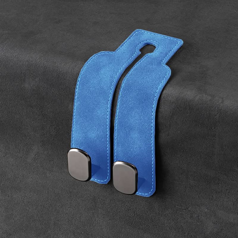 Suede Car Seat Hook for Storage