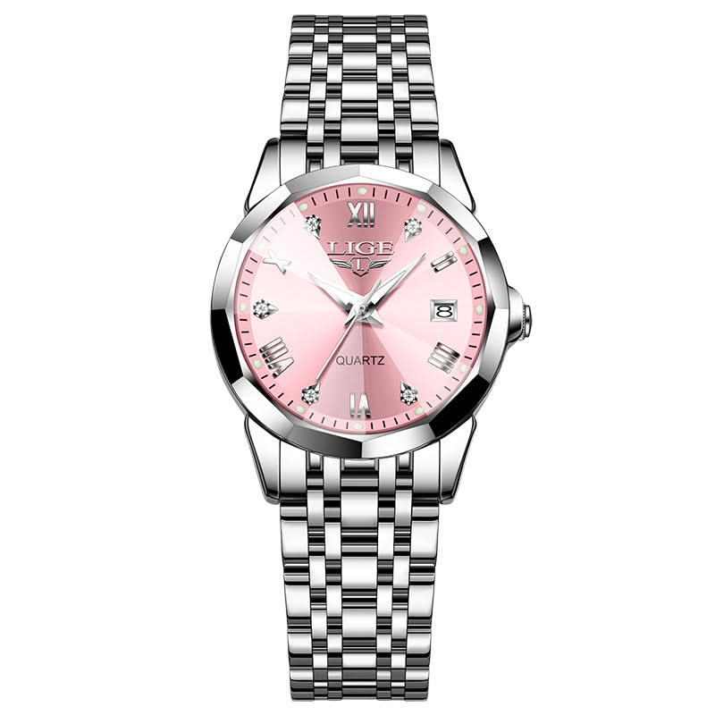 Unisex Fashion Quartz Watch – Calendar Wristwatch with Luminous Dial