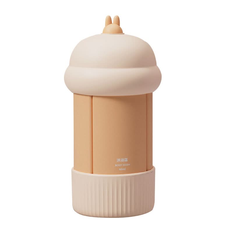 4-in-1 Portable Silicone Travel Bottles