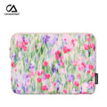 Tulip Printed Waterproof Laptop Sleeve – Shock-Resistant Floral Case for 11–15" Devices