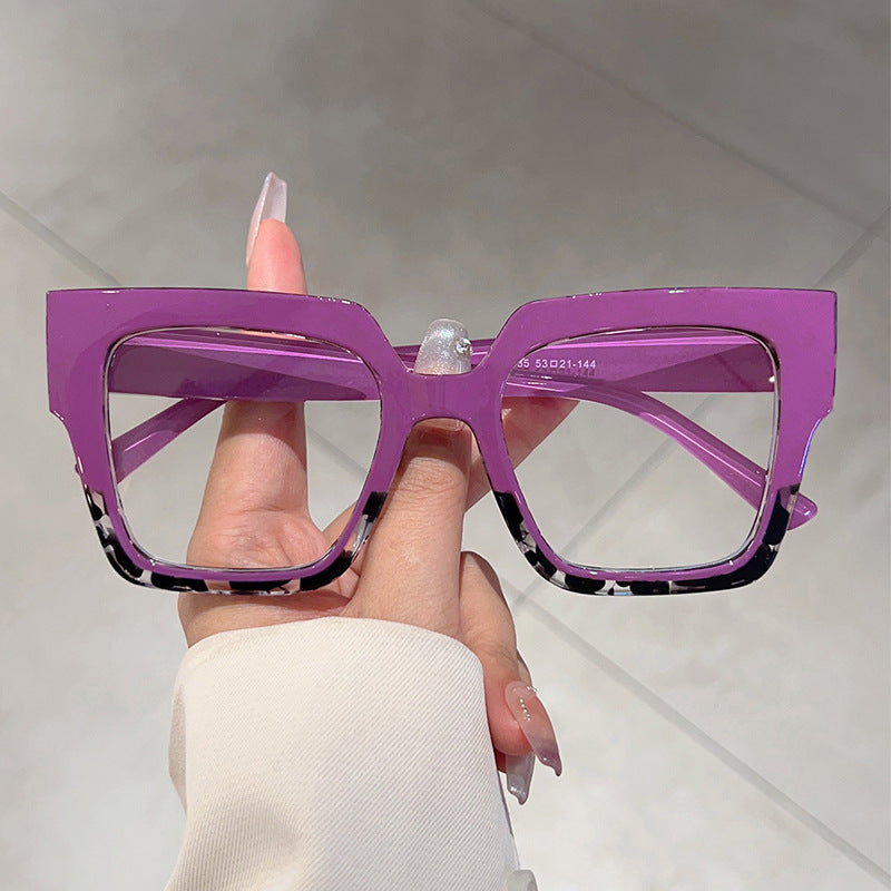 Square Frame Blue Light Blocking Glasses – Fashion Trend Eyewear for Adults