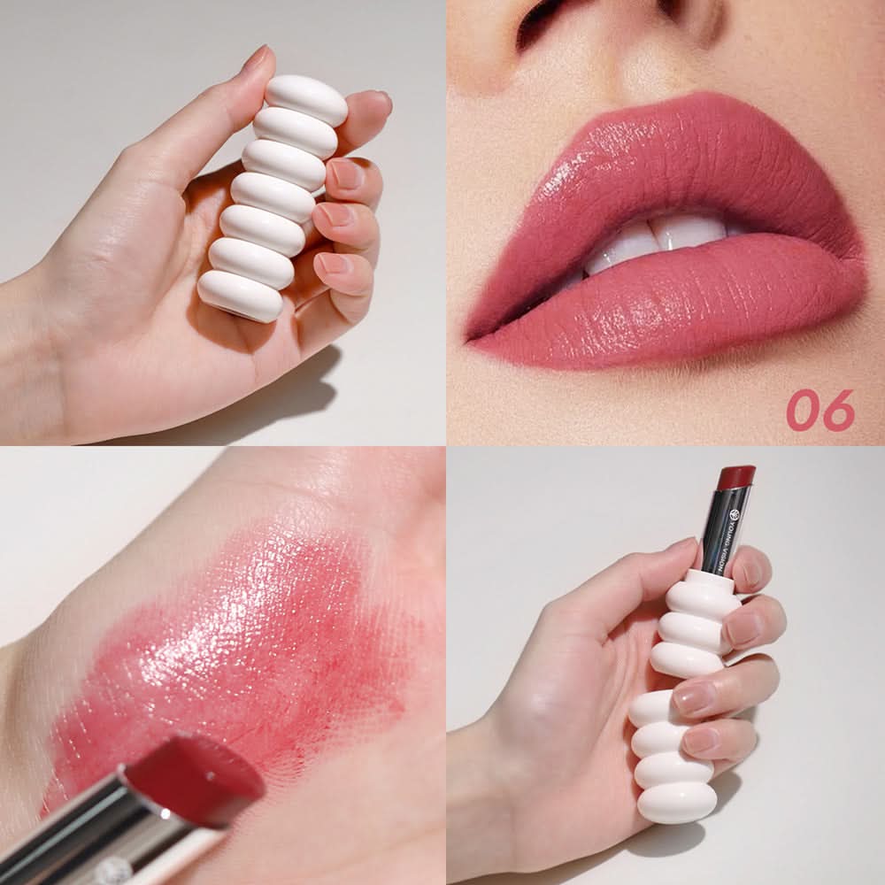 YOUNG VISION Spiral Lipstick – Moisturizing, Glitter Finish, Nourishing Formula