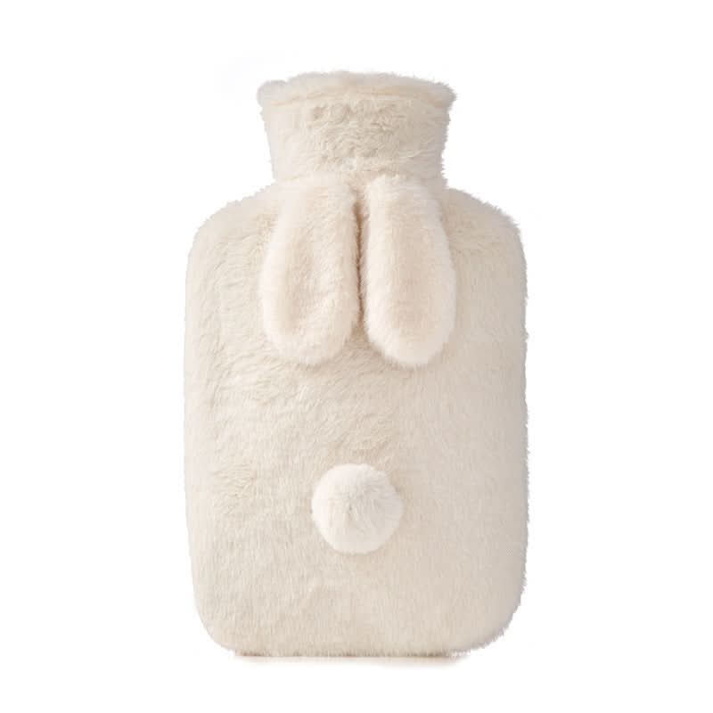 Cute Rabbit Flannel Hot Water Bottle