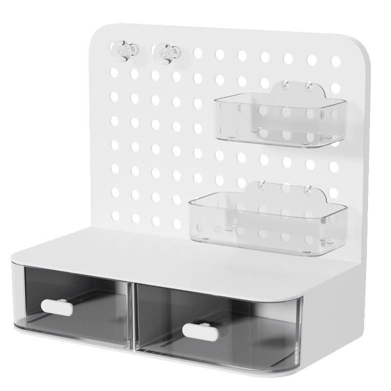 Multi-Compartment Organizer & Desktop Storage Box for Office, Bedroom & Bathroom