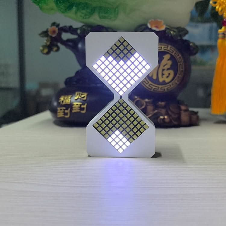 Luminous Electronic Hourglass Timer – Gravity Sensor Desk Timer for Kids & Students
