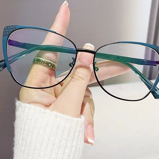 Women’s Cat-Eye Anti-Blue Light Glasses – Fashion Slim Frame, Full-Rim Screen Eyewear