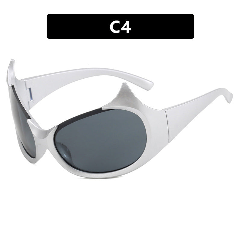 [Ammon] Oversized Devil Sunglasses