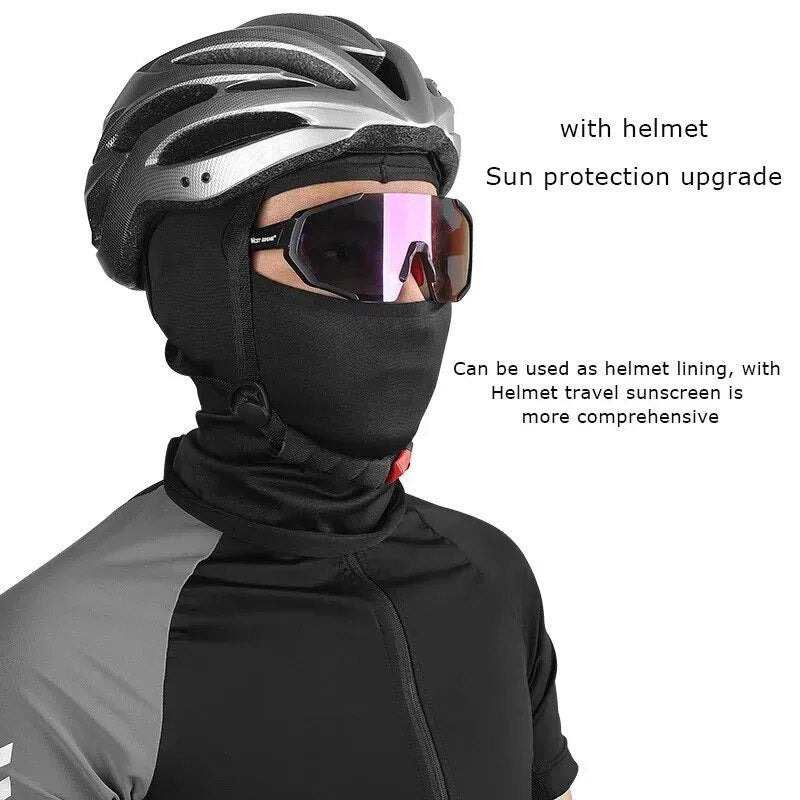 Men’s Quick-Dry Cycling Balaclava Cap – Lightweight Sports Headwear