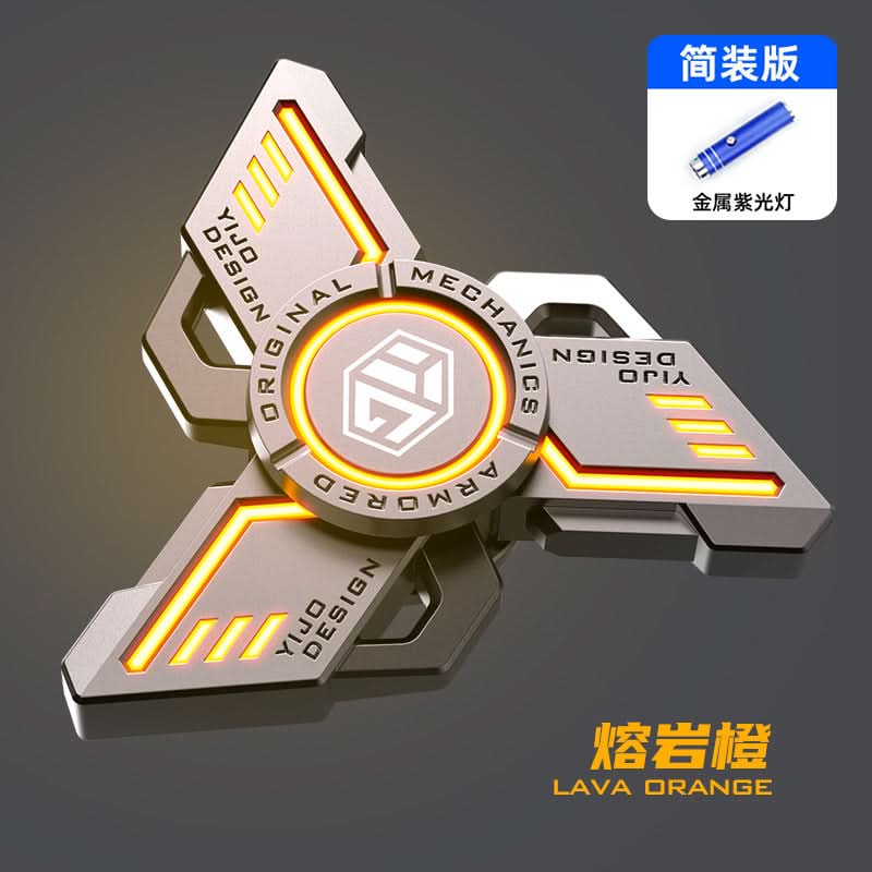 Luminous Fingertip Gyroscope – LED Fidget Spinner Toy