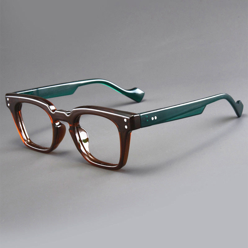 Retro Square Anti-Blue Light Glasses for Adults – Unisex Full-Frame Fashion Eyewear
