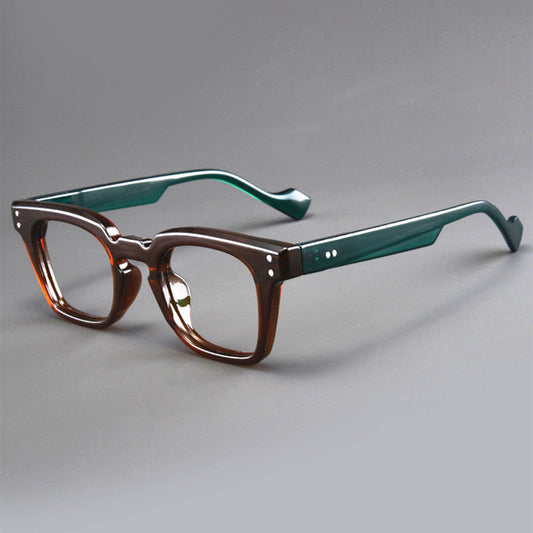 Retro Square Anti-Blue Light Glasses for Adults – Unisex Full-Frame Fashion Eyewear