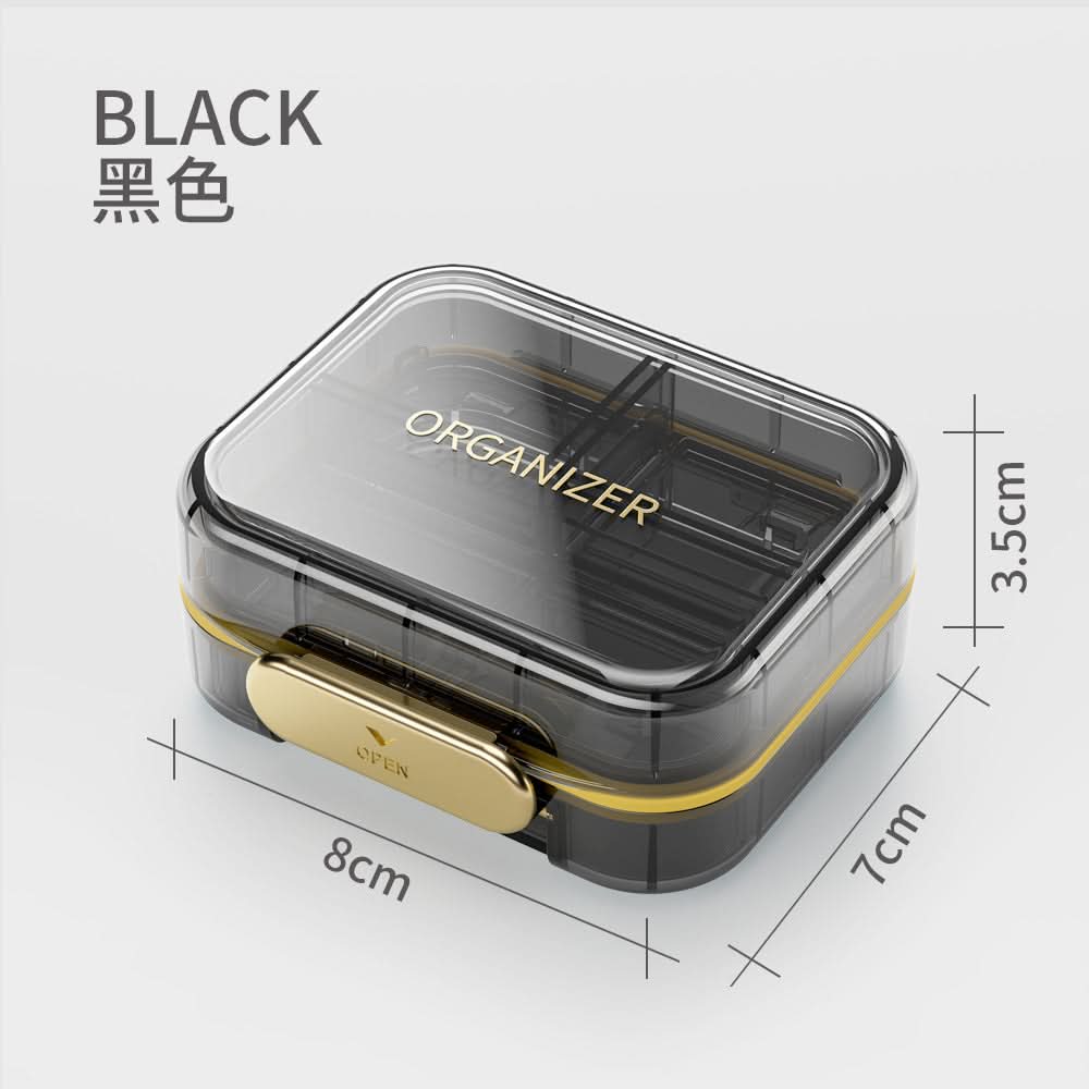 Mini medicine pill box