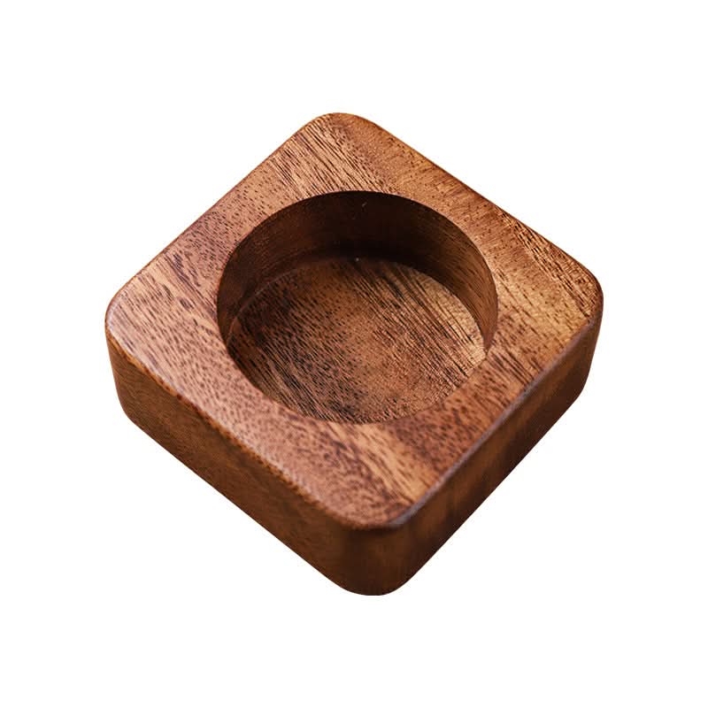 Incense Burner - Square Wooden Box with Hollow Design