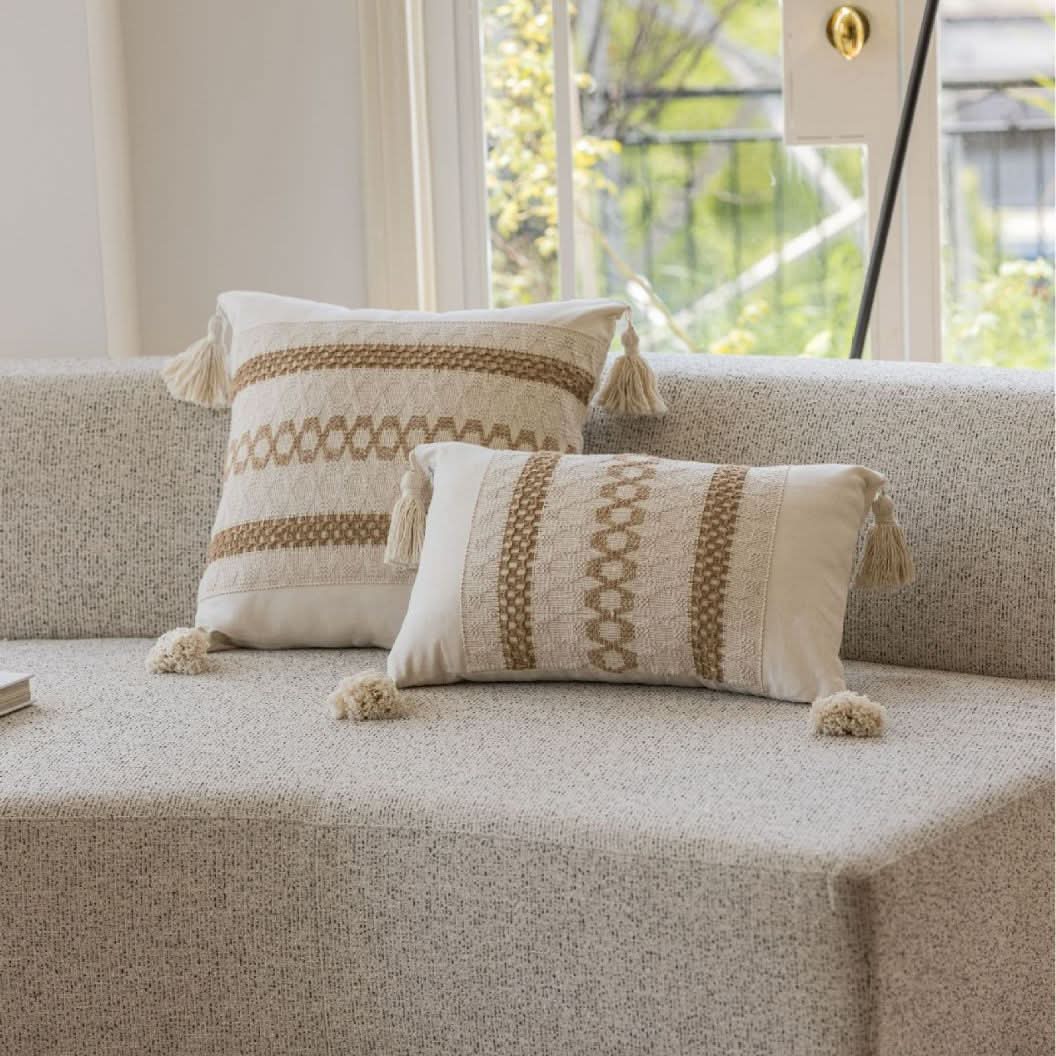 Yiman Qiyun Multi-Color Jacquard Sofa Pillow