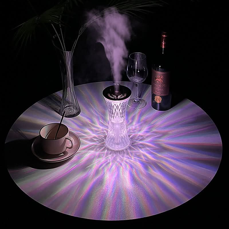 USB Small Waist Humidifier with Colorful Night Light – 270ml